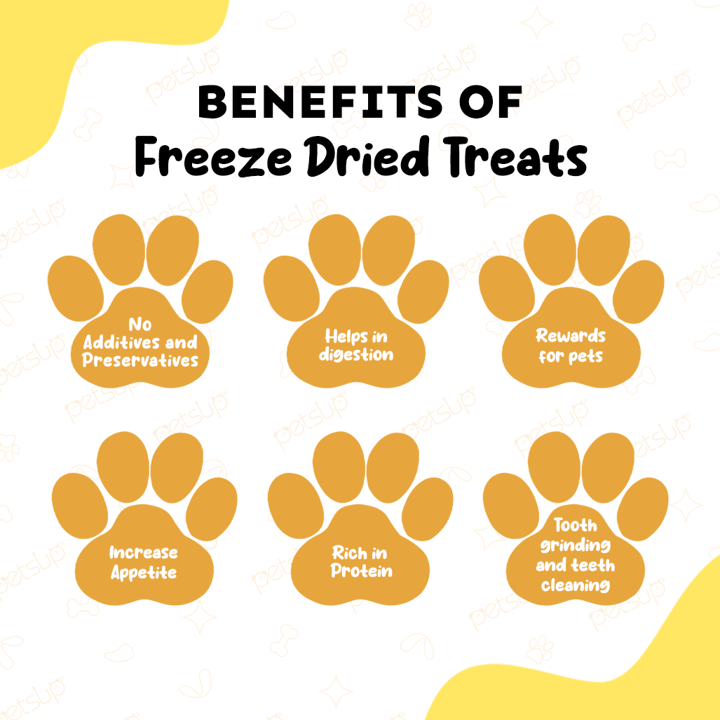 Petsup Beef Liver Freeze-Dried Meat Pet Treats 30g