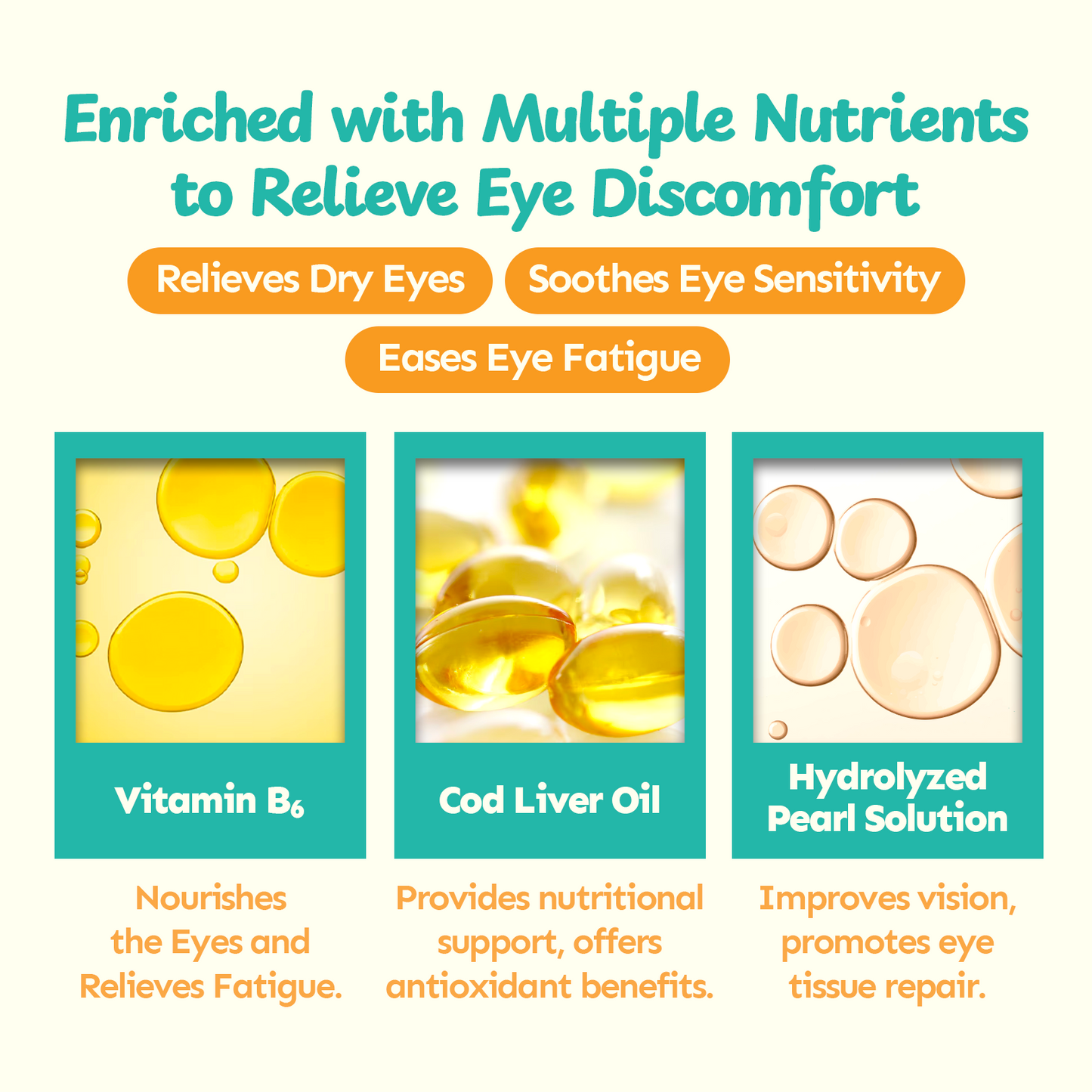 Petsup Pet Ear Drop Eye Drop Cleaning Earwax For Infection Remove Dirt Anti-Bacterial For Dogs Cats