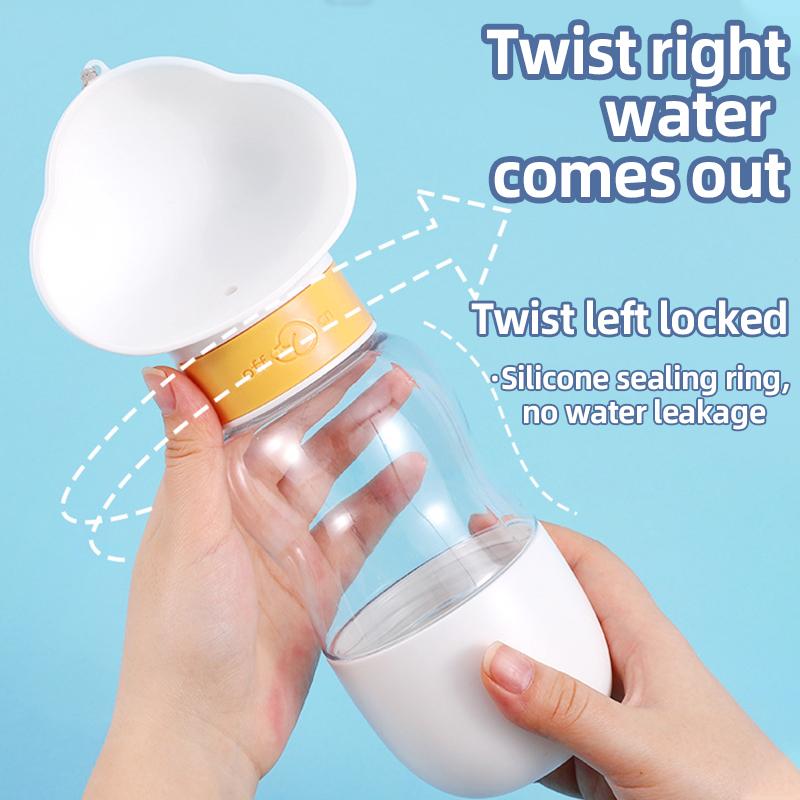 Petsup 2-in-1 Travel Friendly Pet Water & Food Dispenser
