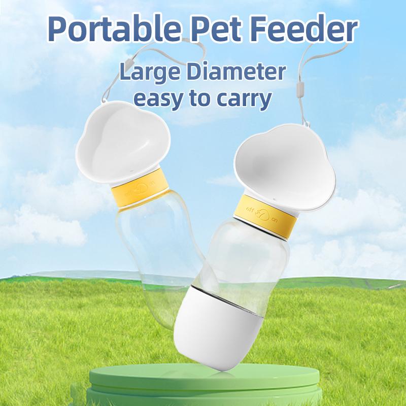 Petsup 2-in-1 Travel Friendly Pet Water & Food Dispenser