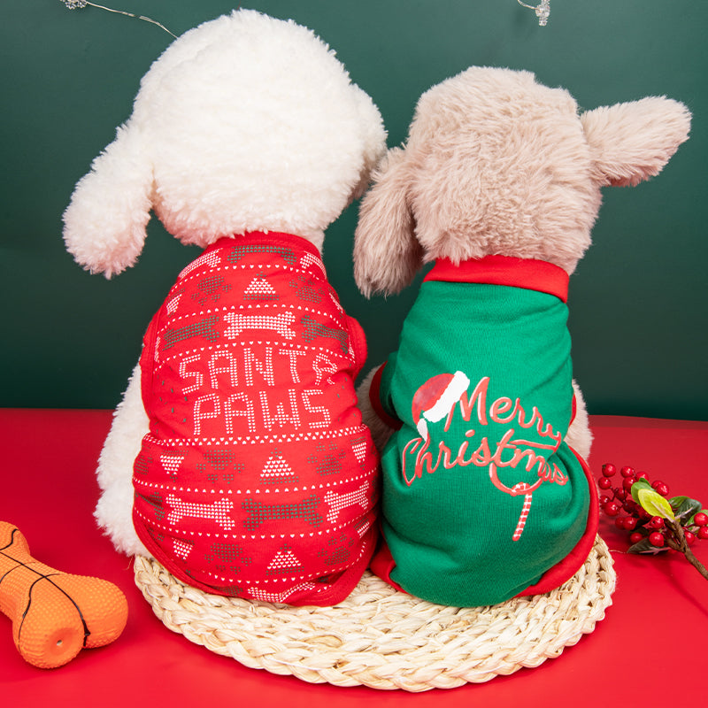 Petsup Christmas Cute Dog Clothes