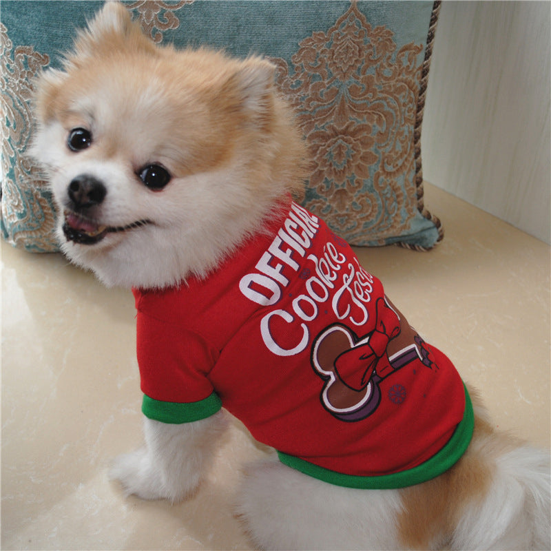 Petsup Christmas Cute Dog Clothes