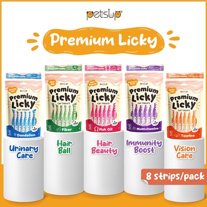 Petsup Multivitamins Premium Licky Cat Treats 120g