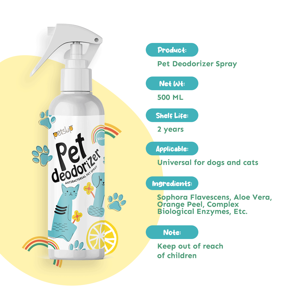 Petsup Bio-Enzymatic Pet Deodorizer Spray 500mL