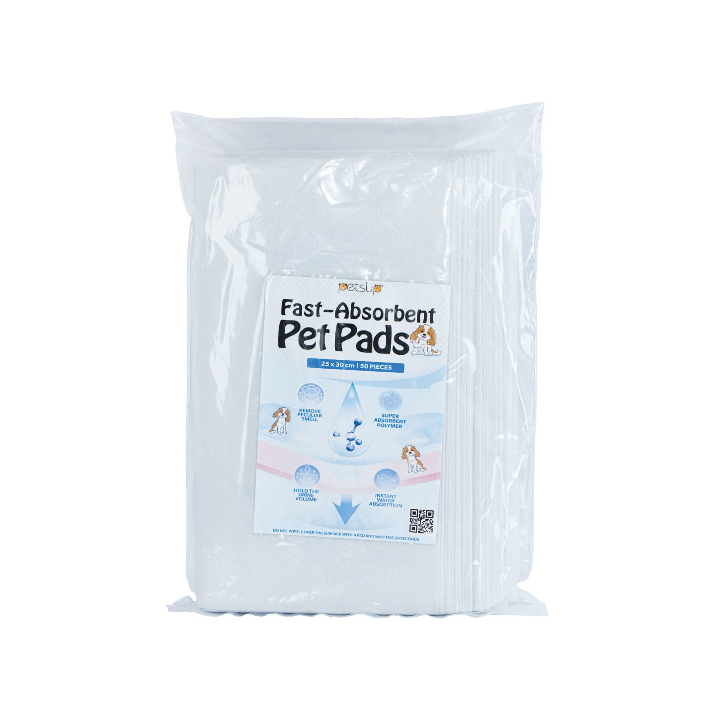 Petsup Fast-Absorbent Magic Pee Pads 50pcs