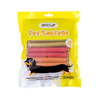 Petsup Pet Sausage 30pcs x 15g Cat and Dog Treats