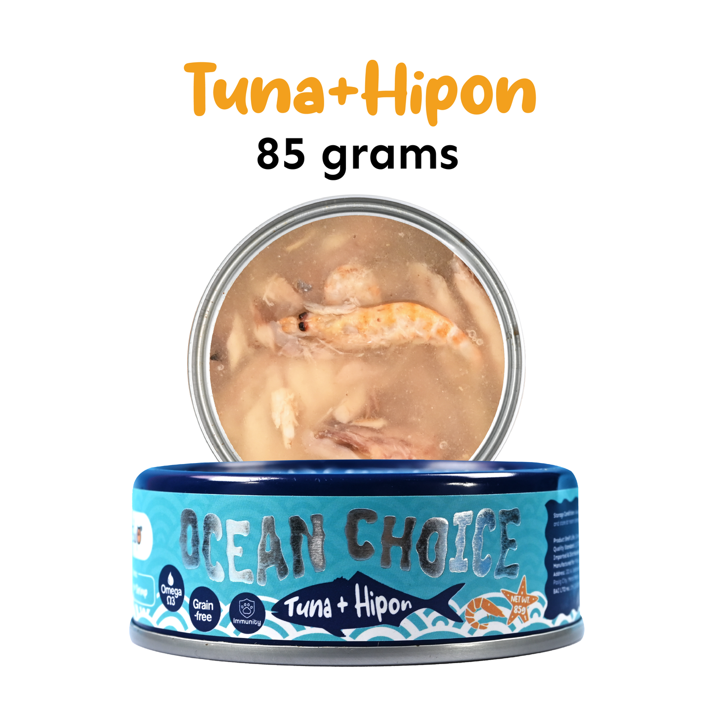 Petsup Ocean Choice Tuna+Hipon 85g Cat Wet Food