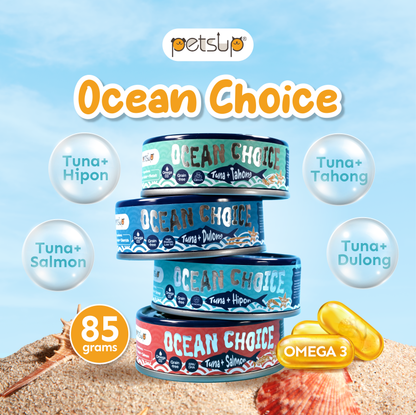 Petsup Ocean Choice 85g Cat Wet Food with Tuna and Seafoods