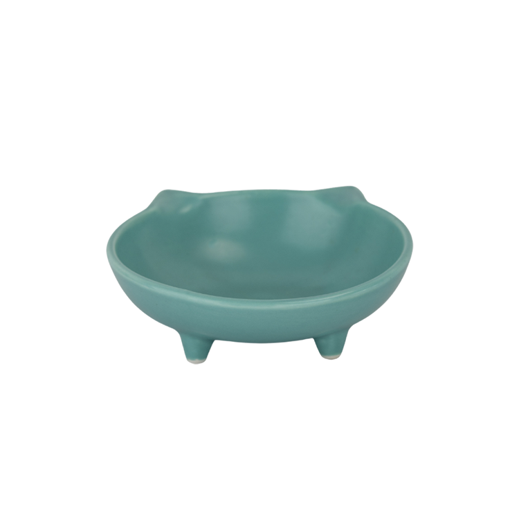 Petsup Cute Ceramic Cat Bowl