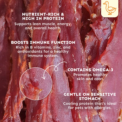 Petsup Meaty Fruity 120g - Chicken Duck Apple Banana Pear - Real Meat & Natural Fruit Dog Treats