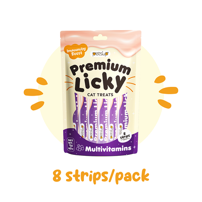 Petsup Multivitamins Premium Licky Cat Treats 120g