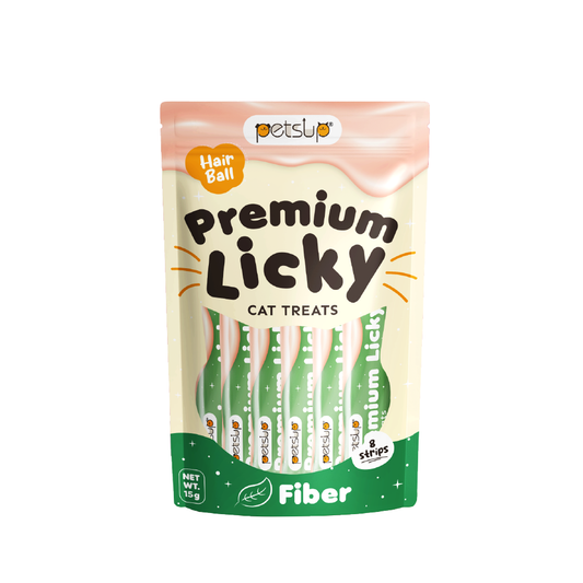 Petsup FIber Premium Licky Cat Treats 120g