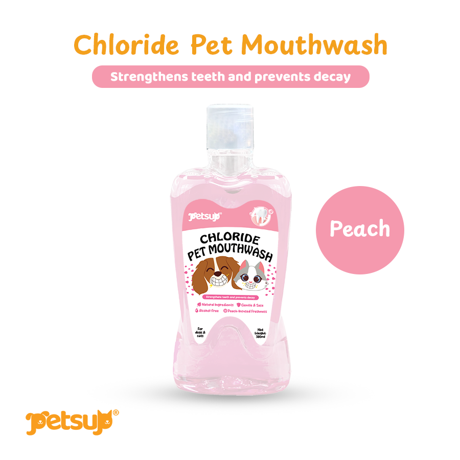 Petsup Organic Pet Mouthwash 380ml Probiotic Oral Care Fresh Breath Remove Tartar Cleaning Teeth for Cats and Dogs
