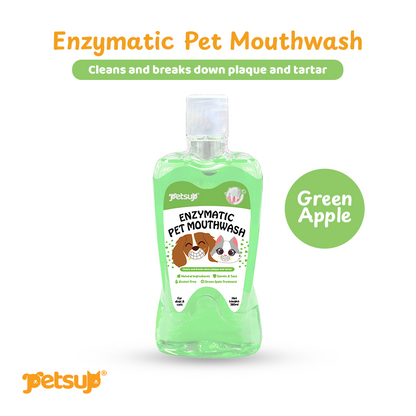 Petsup Organic Pet Mouthwash 380ml Probiotic Oral Care Fresh Breath Remove Tartar Cleaning Teeth for Cats and Dogs