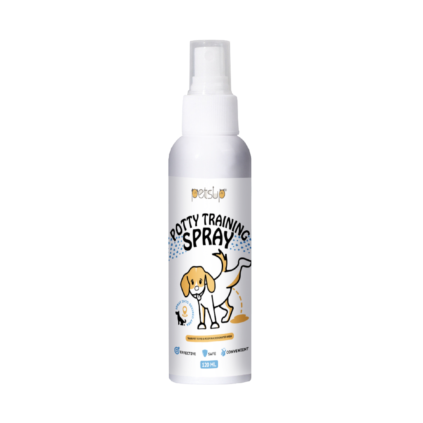 Petsup Pet Spray Inducer for Dog Potty 120 ML