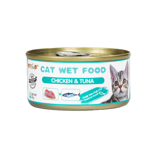 Petsup Chicken & Tuna Flavor Cat Wet Food 170g