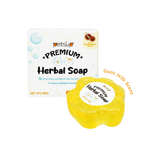 Petsup Premium Herbal Soap 100% Natural Anti-tick & Flea 100g
