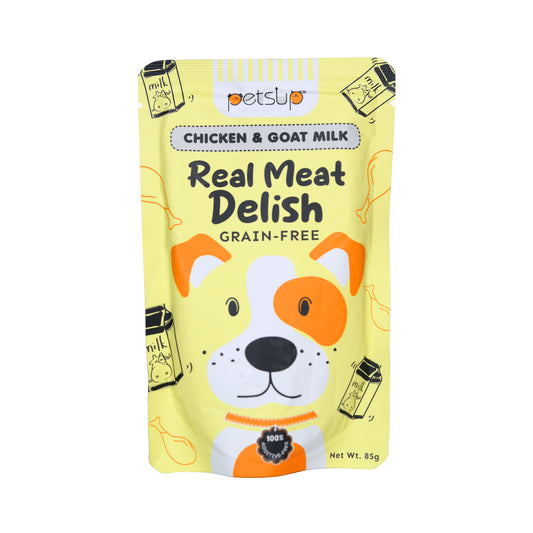 Petsup Real Meat Delish Dog Wet Food (Chicken + Goat Milk)