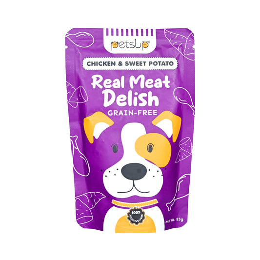 Petsup Real Meat Delish Dog Wet Food (Chicken + Sweet Potato)